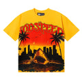 Godspeed City Coconut Tree Shark T-Shirt