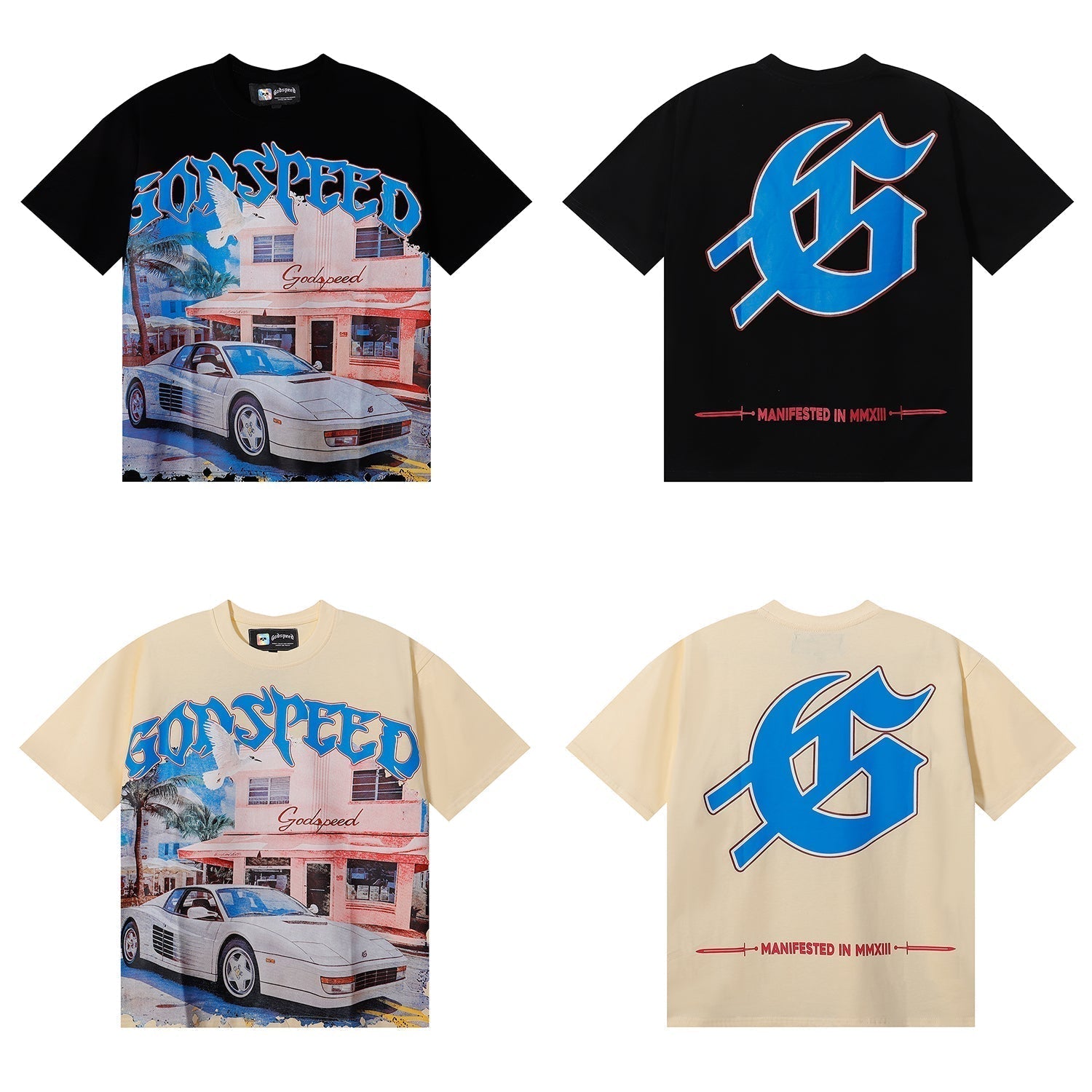 Godspeed Style Mens Grafic Tee
